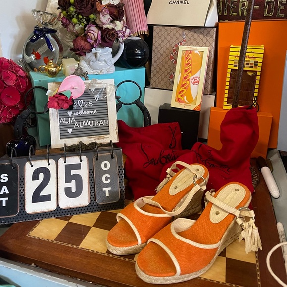 Rare Celine vintage wedges run way never worn - Picture 1 of 10